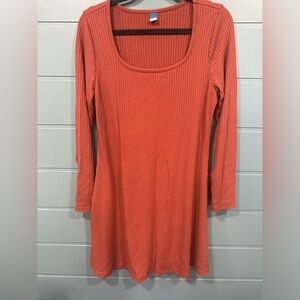 Copper A Line Fall Dress